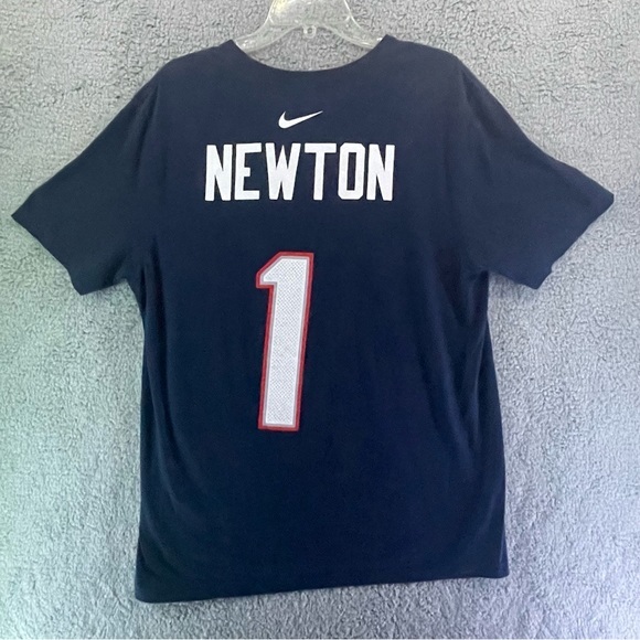 Nike Men’s New England Patriots Large t-shirt Football‎ Cam Newton Tee Jersey - Picture 1 of 8